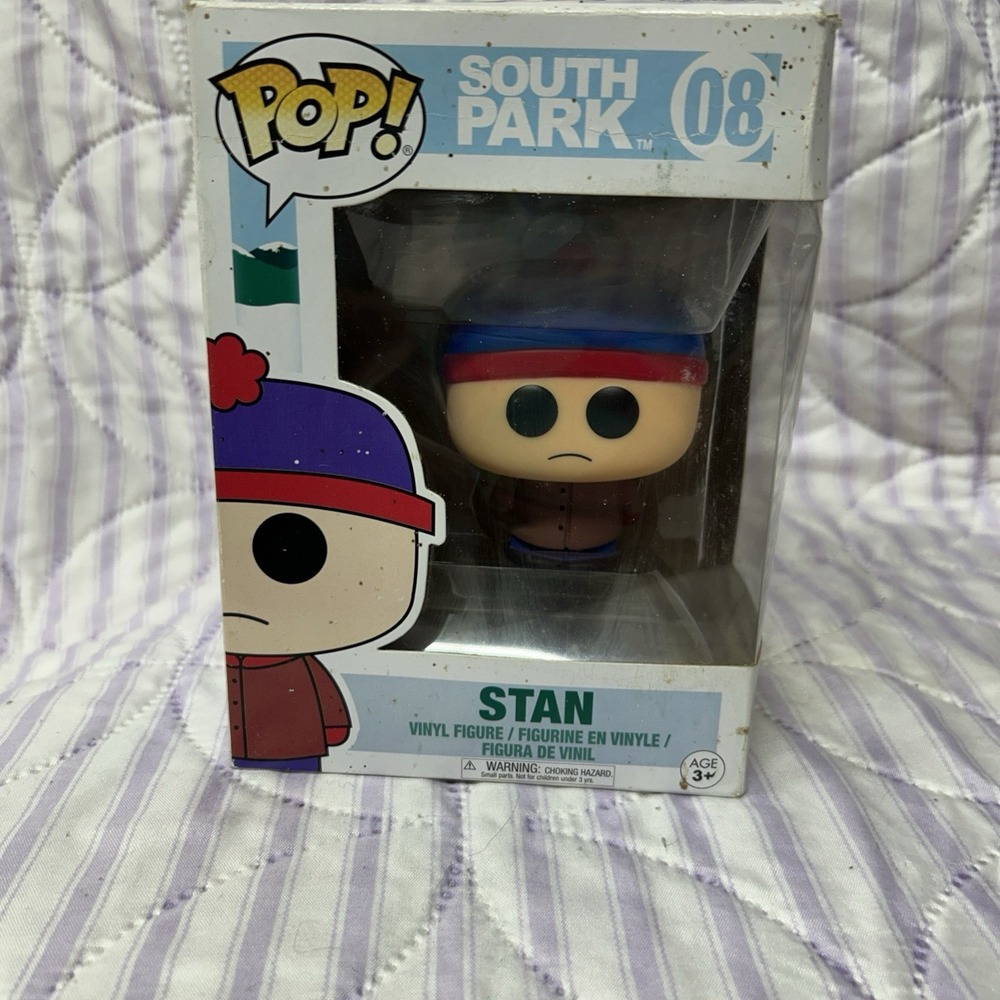Funko Pop! Animation: Central South Park Stan Marsh #08 Vinyl Figure Damaged Box
